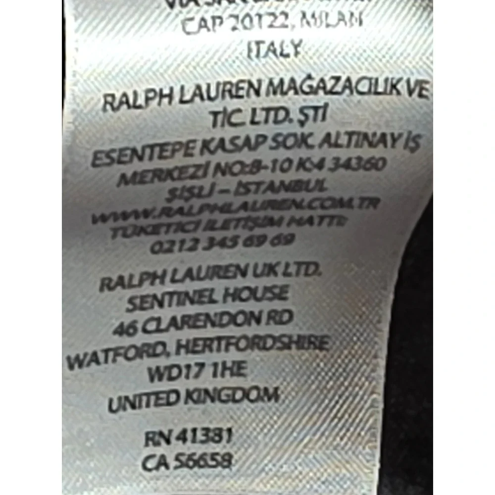 Polo Ralph Lauren Mens Classic Fit Ringer T-Shirt Gray Blue‎ Green Size M B30
